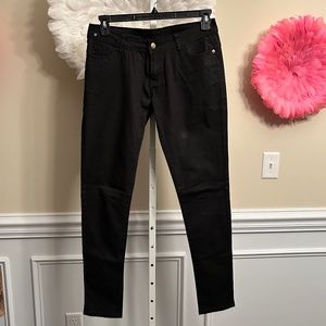 Y2K Dereon Black Jeans Size 9/10